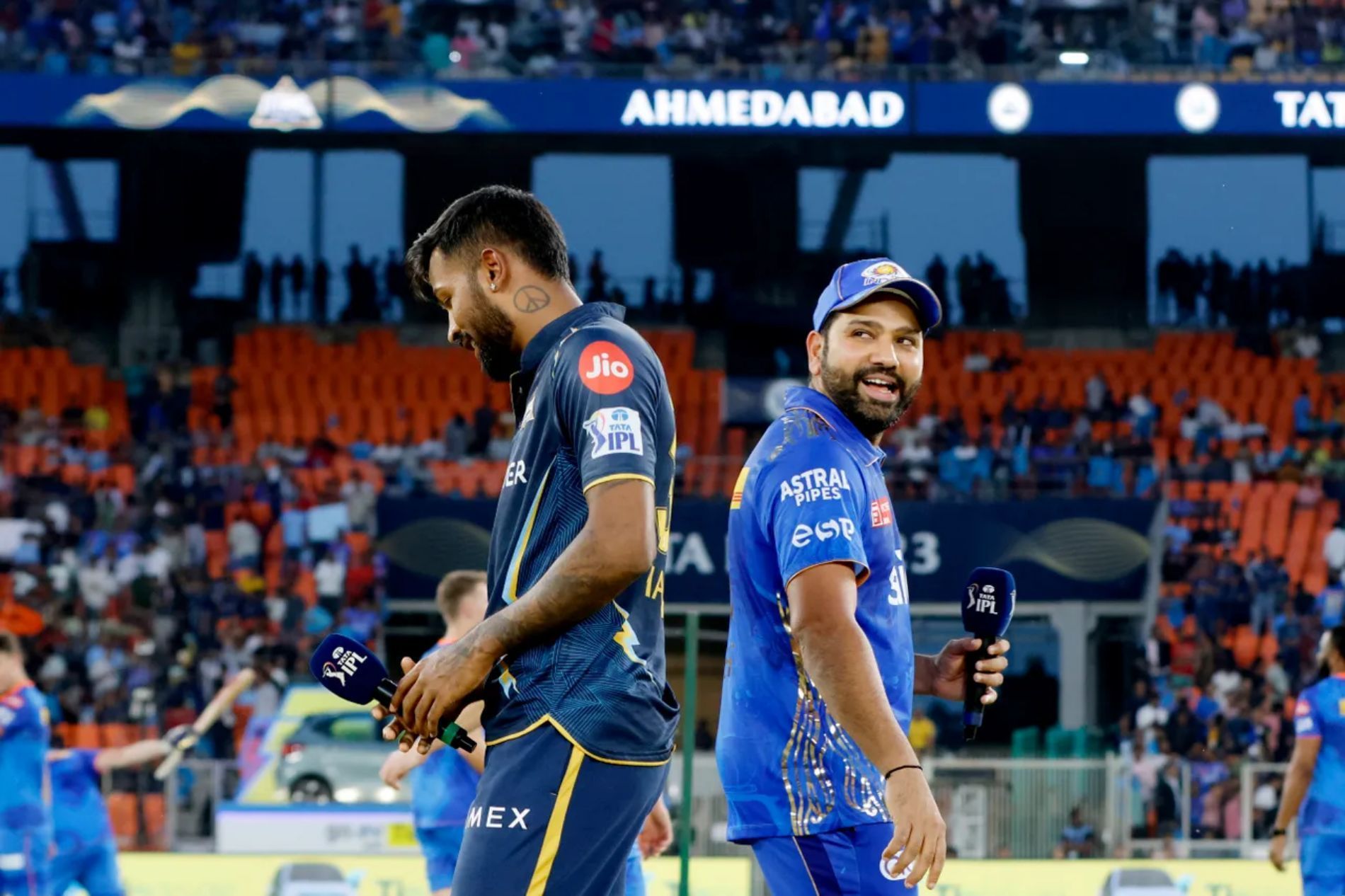 Hardik Pandya, Rohit Sharma