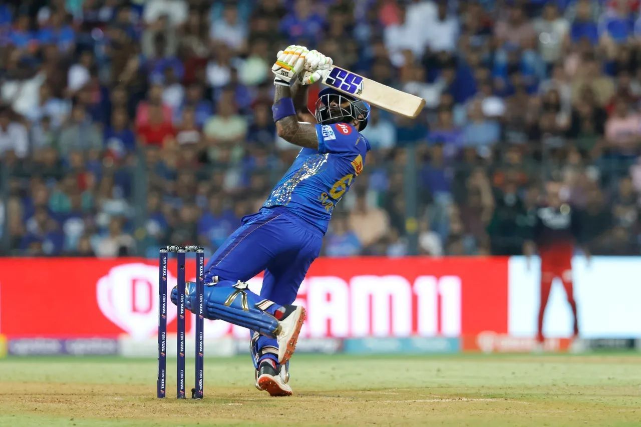 Suryakumar Yadav played a belligerent knock in the Mumbai Indians