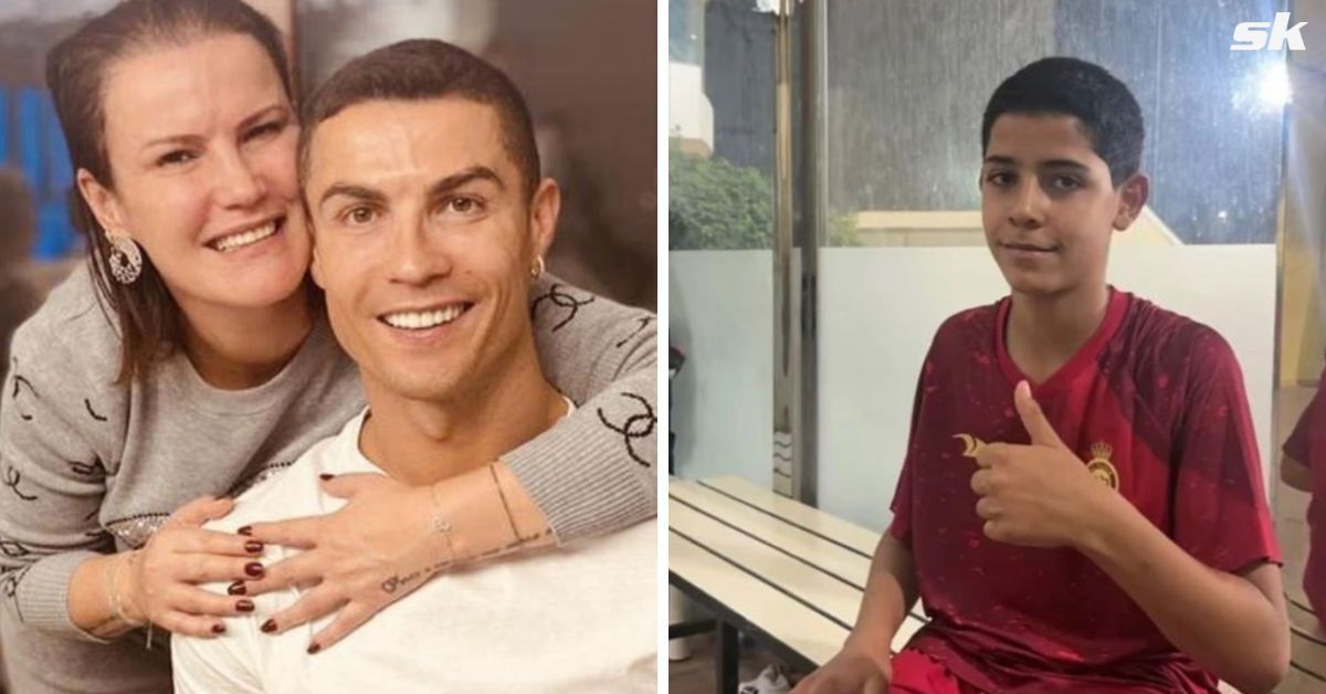 Elma Aveiro reacted to Cristiano Ronaldo Jr