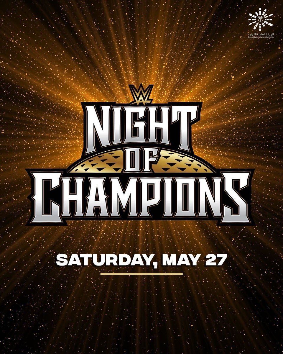 The official poster for WWE Night of Champions 2023