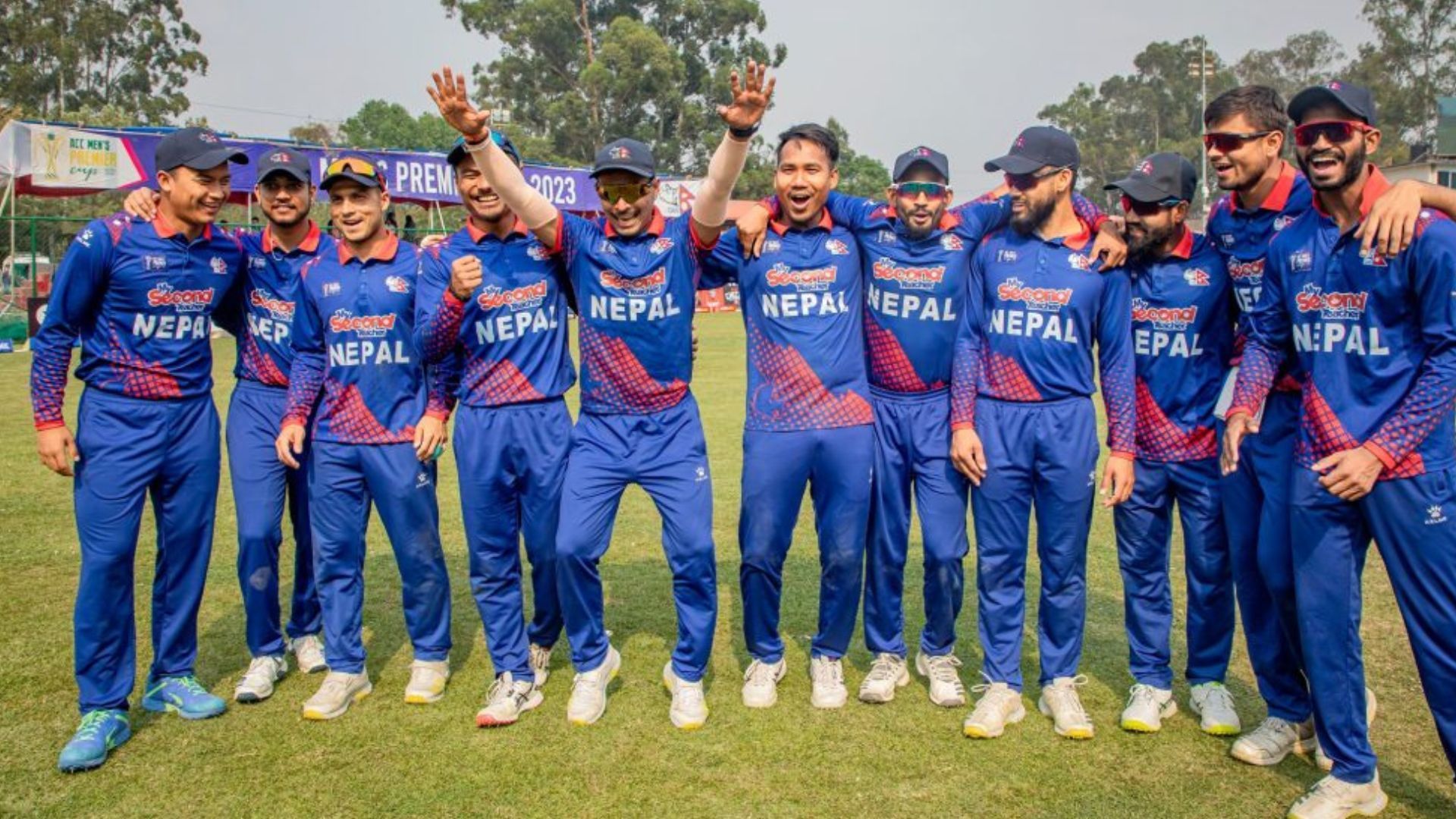 The Nepal cricket team will feature in the Asia Cup foe the first time (P.C.:Twitter)