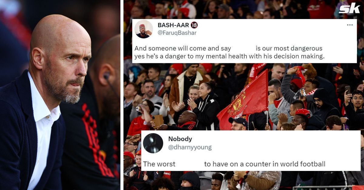 Manchester United fans were unhappy with one player