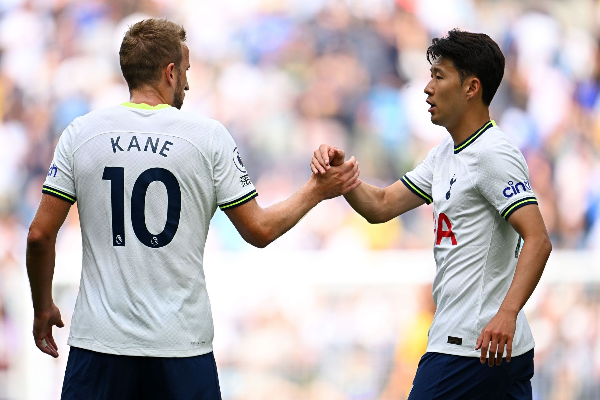 Tottenham Hotspur duo Harry Kane and Son-heung Min