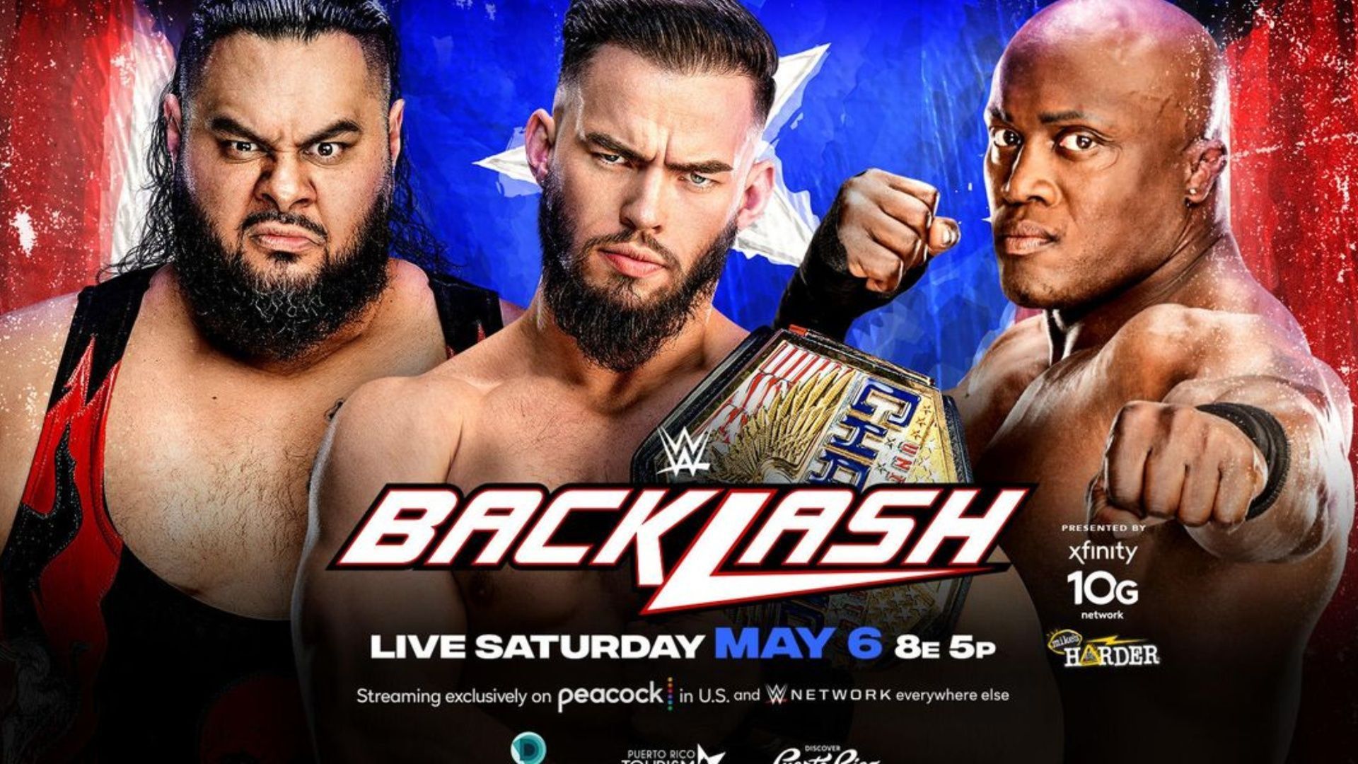 The United States Championship will be decided in a triple threat match at Backlash 2023.