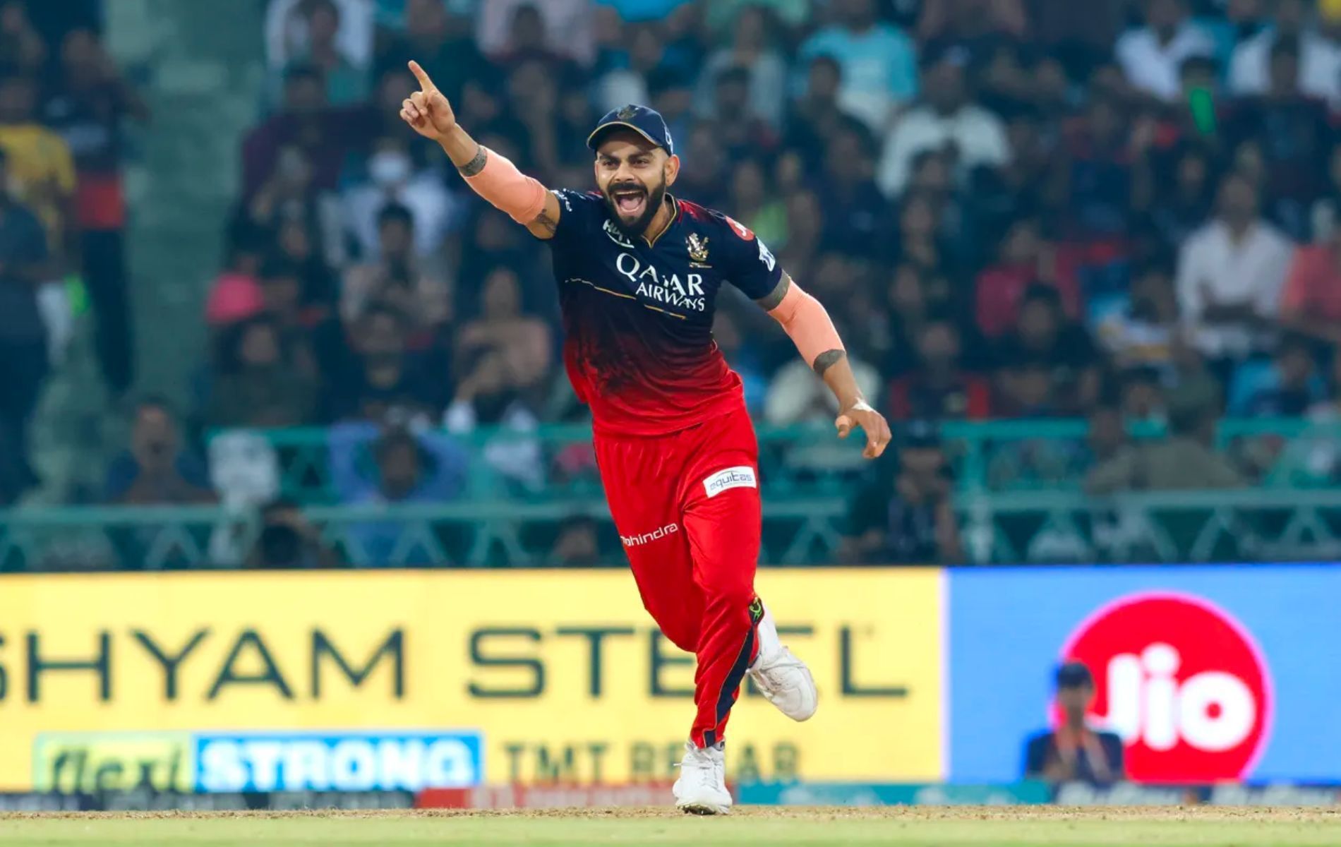 Virat Kohli celebrates a wicket. (Pic: IPLT20.com)