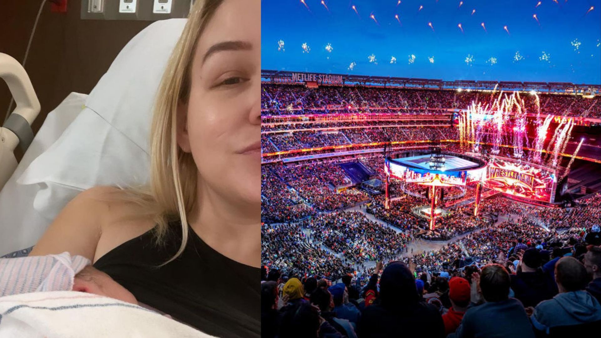 There was good news to share from the two wrestlers