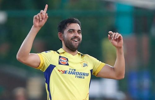 Deepak Chahar picked up three wickets in Delhi