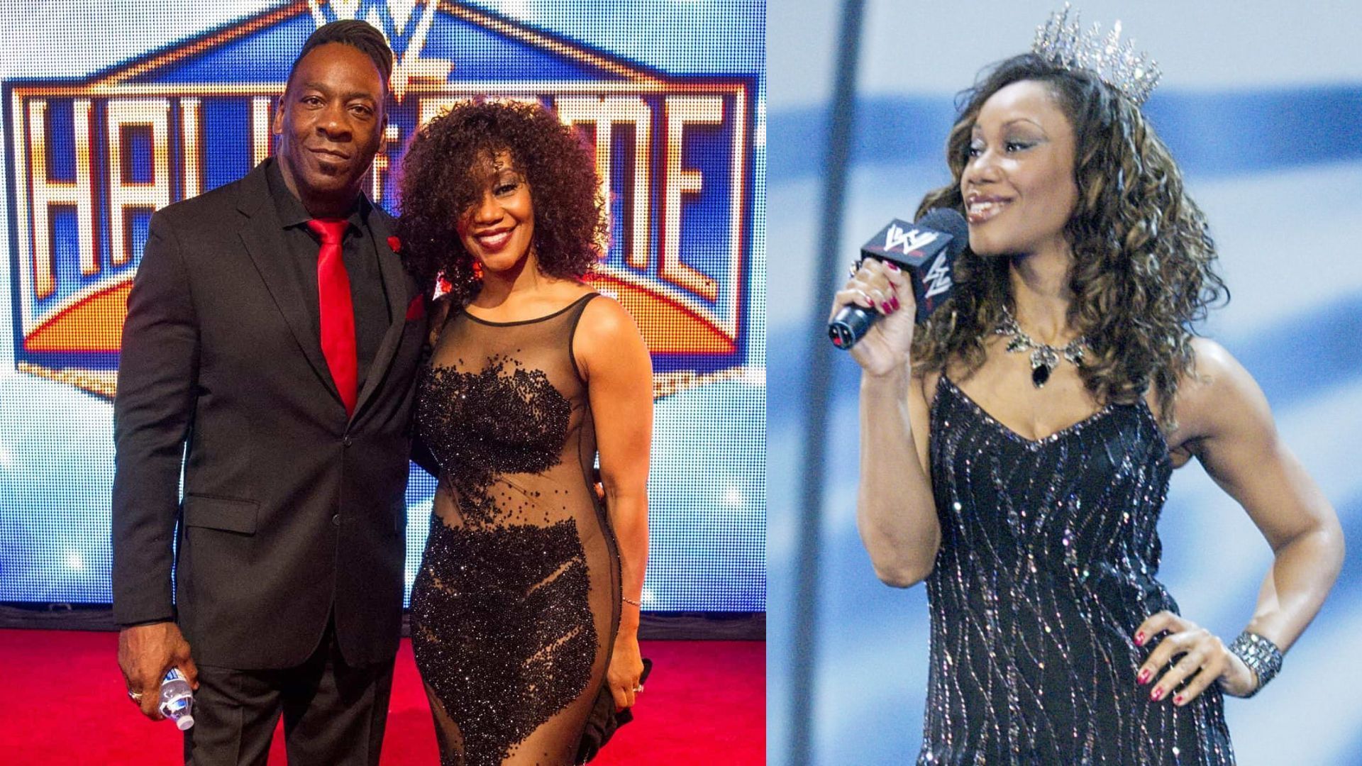 Queen Sharmell also transitioned into an in-ring competitor besides her managerial duties 