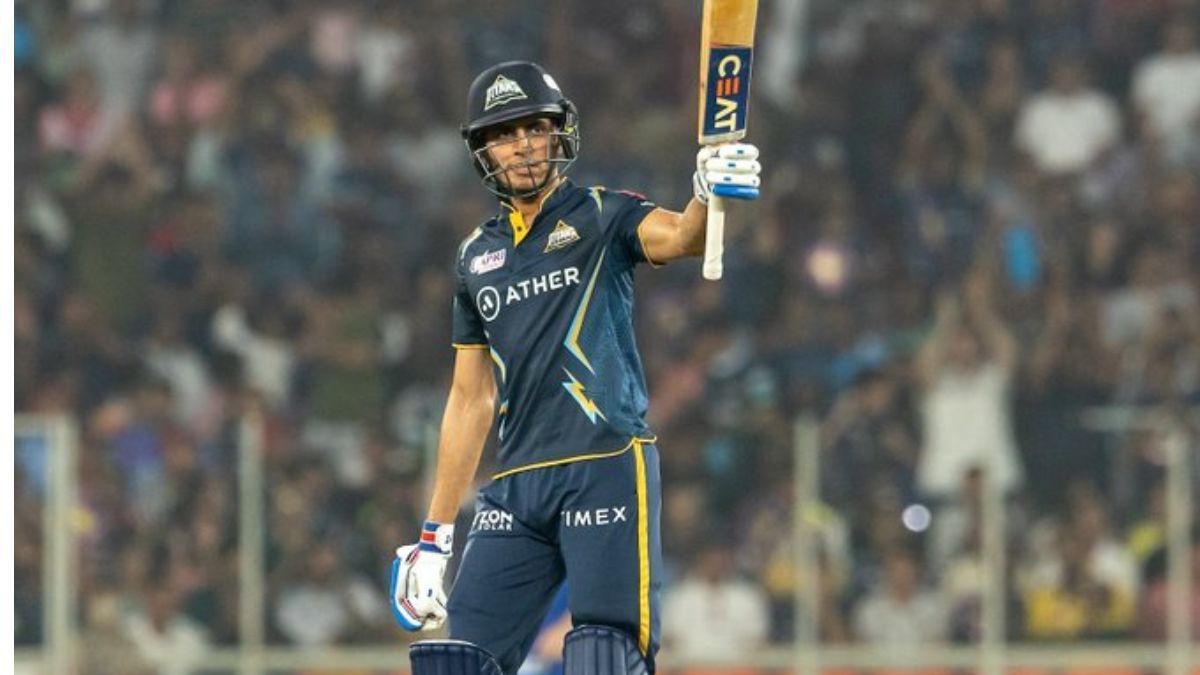 Gill produced a breath-taking knock in Qualifier 2 against MI (Pic Credits: Business Upturn)
