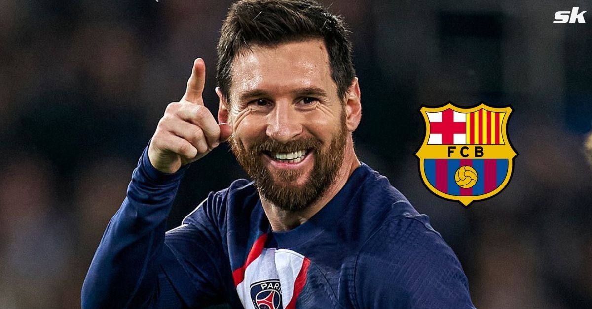 PSG superstar Lionel Messi equaled Barcelona legend