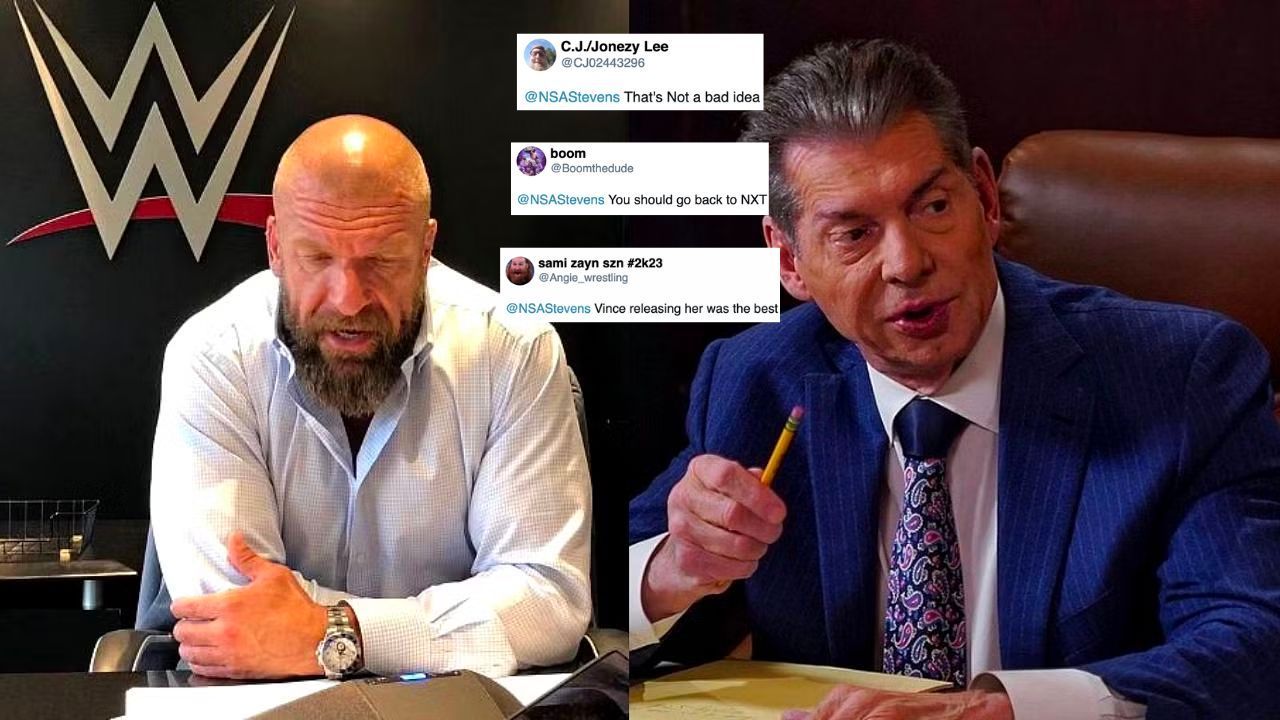 Triple H took over from Vince McMahon