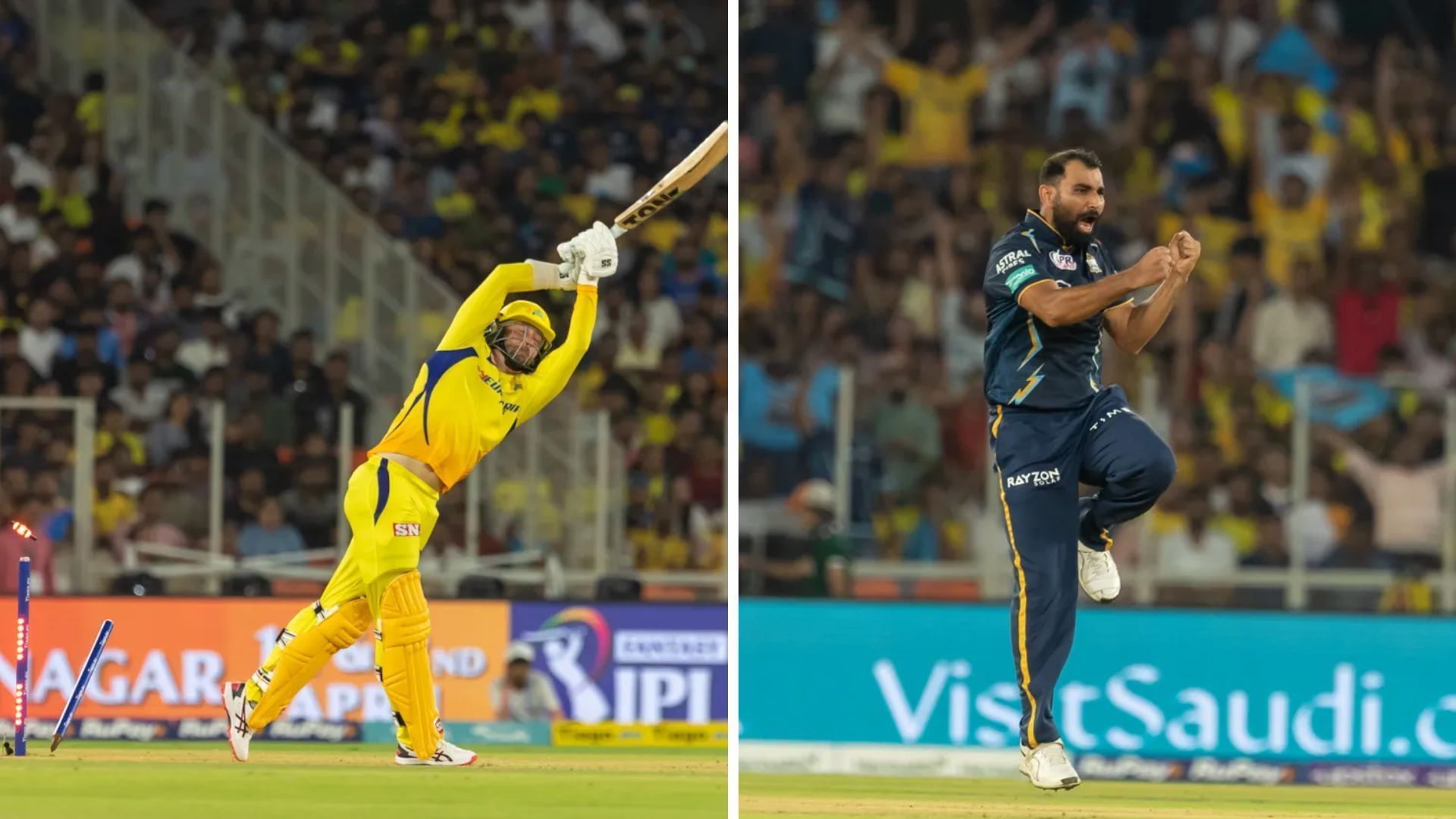 Devon Conway (L) has struggled against Mohammed Shami in the past (P.C.:iplt20.com)