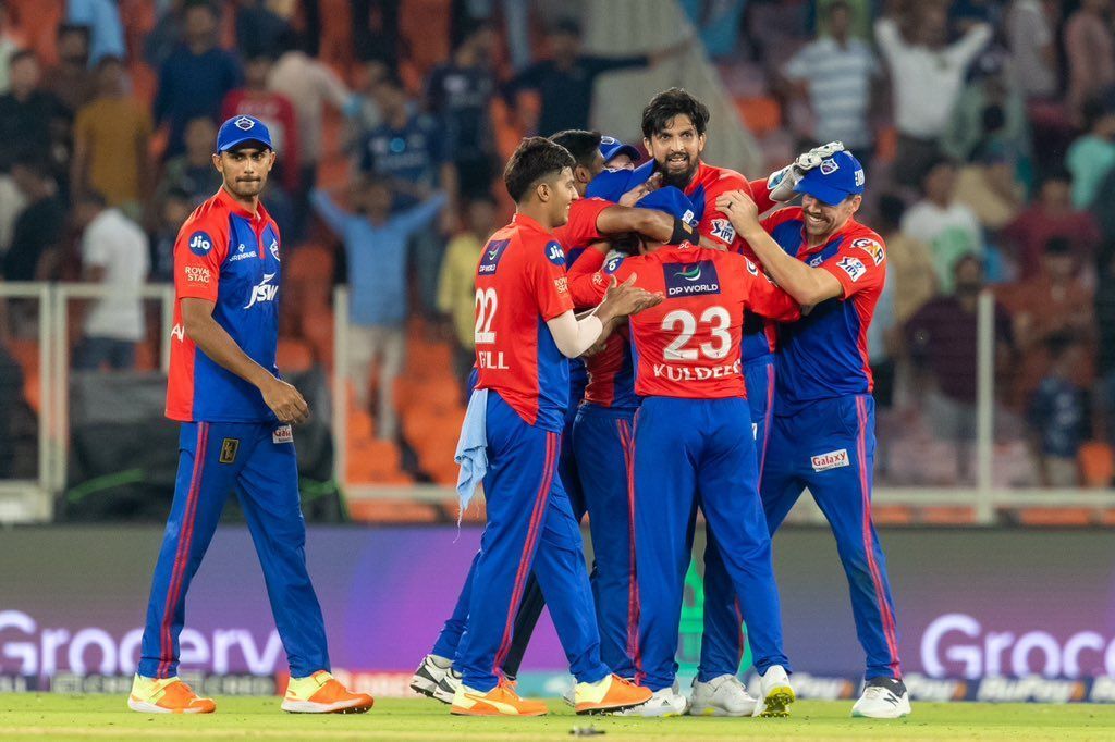 Delhi Capitals. (Image Credits: Twitter)