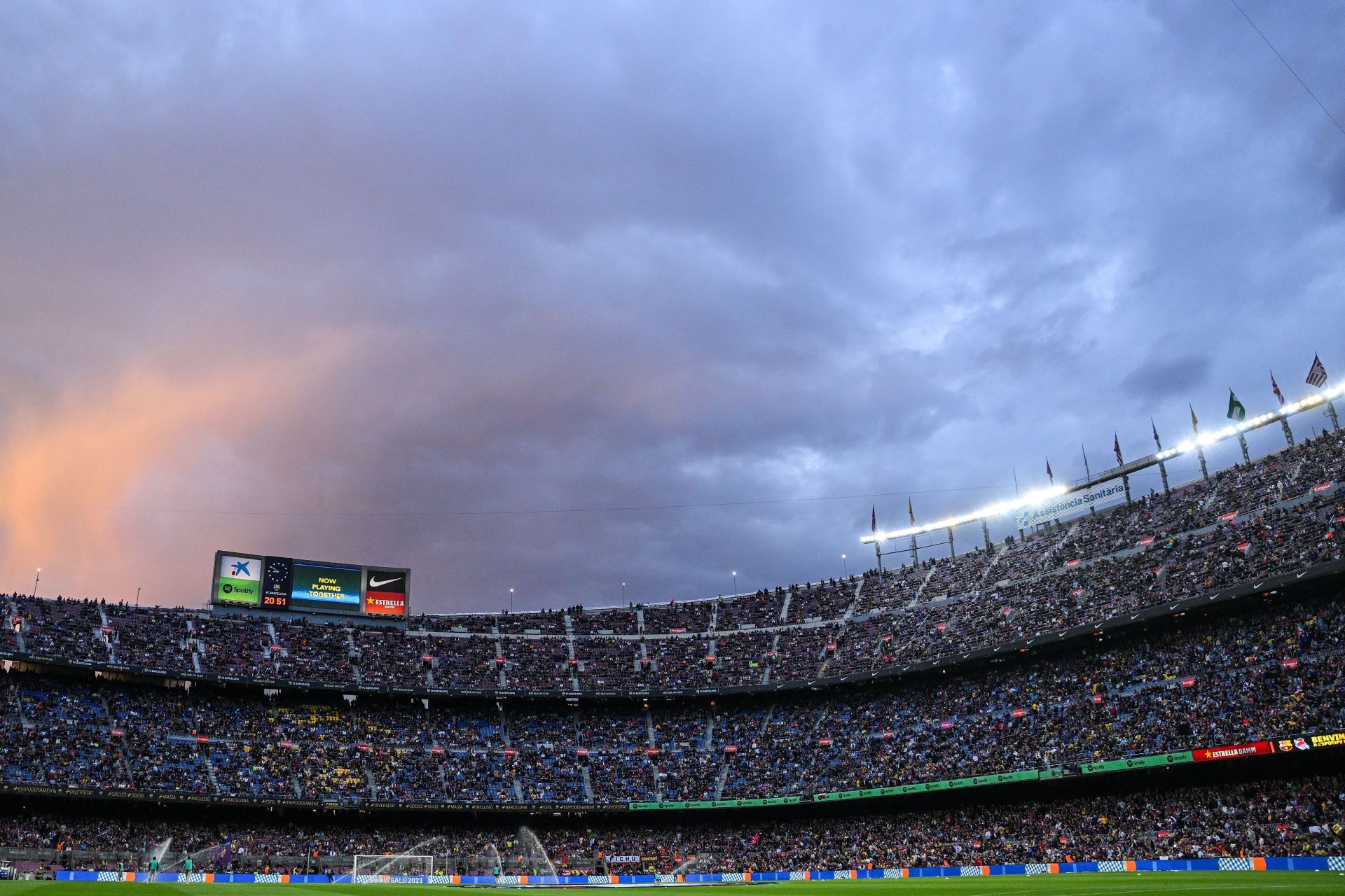 FC Barcelona boasts the largest football stadium in Europe