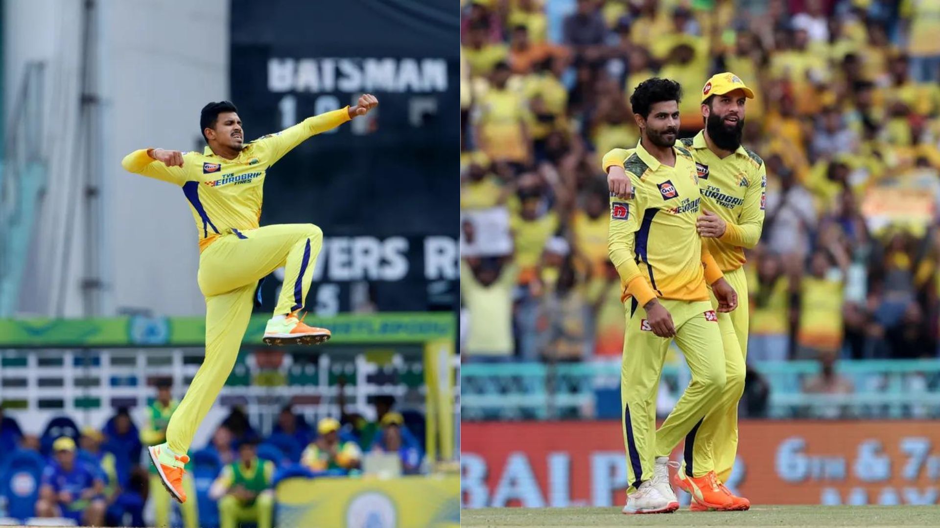 (L-R): maheesh Theekshana, Ravindra Jadeja &amp; Moeen Ali (P.C.:iplt20.com)