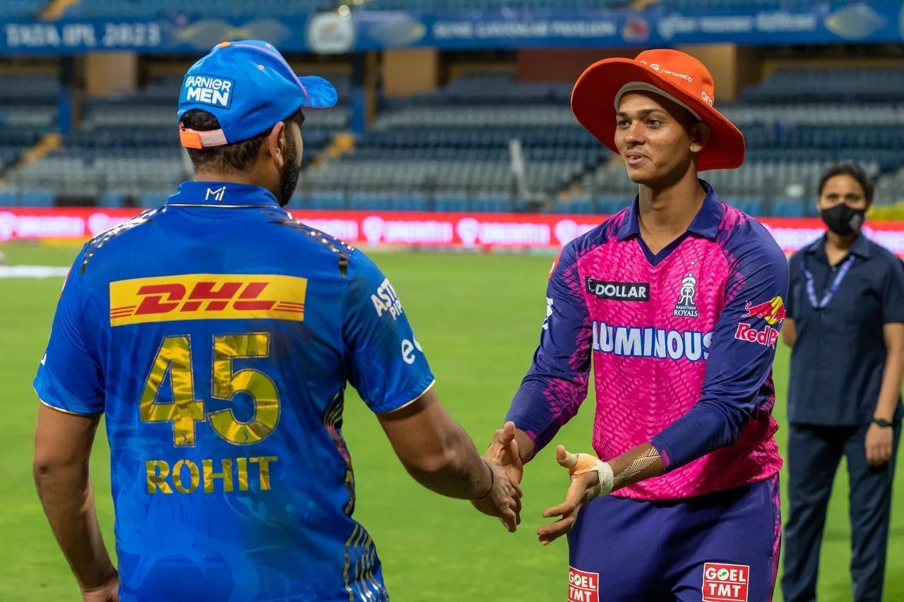 रोहित शर्मा और यशस्वी जायसवाल (Photo Credit - IPLT20)