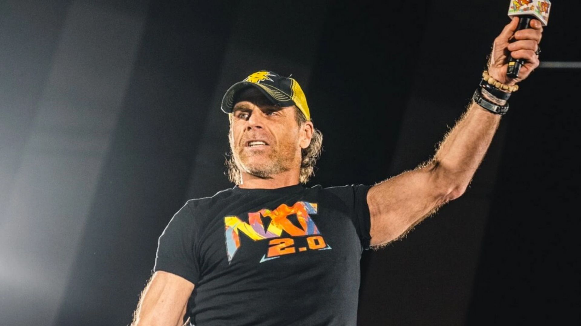 Shawn Michaels is a huge WWE legend currently running NXT