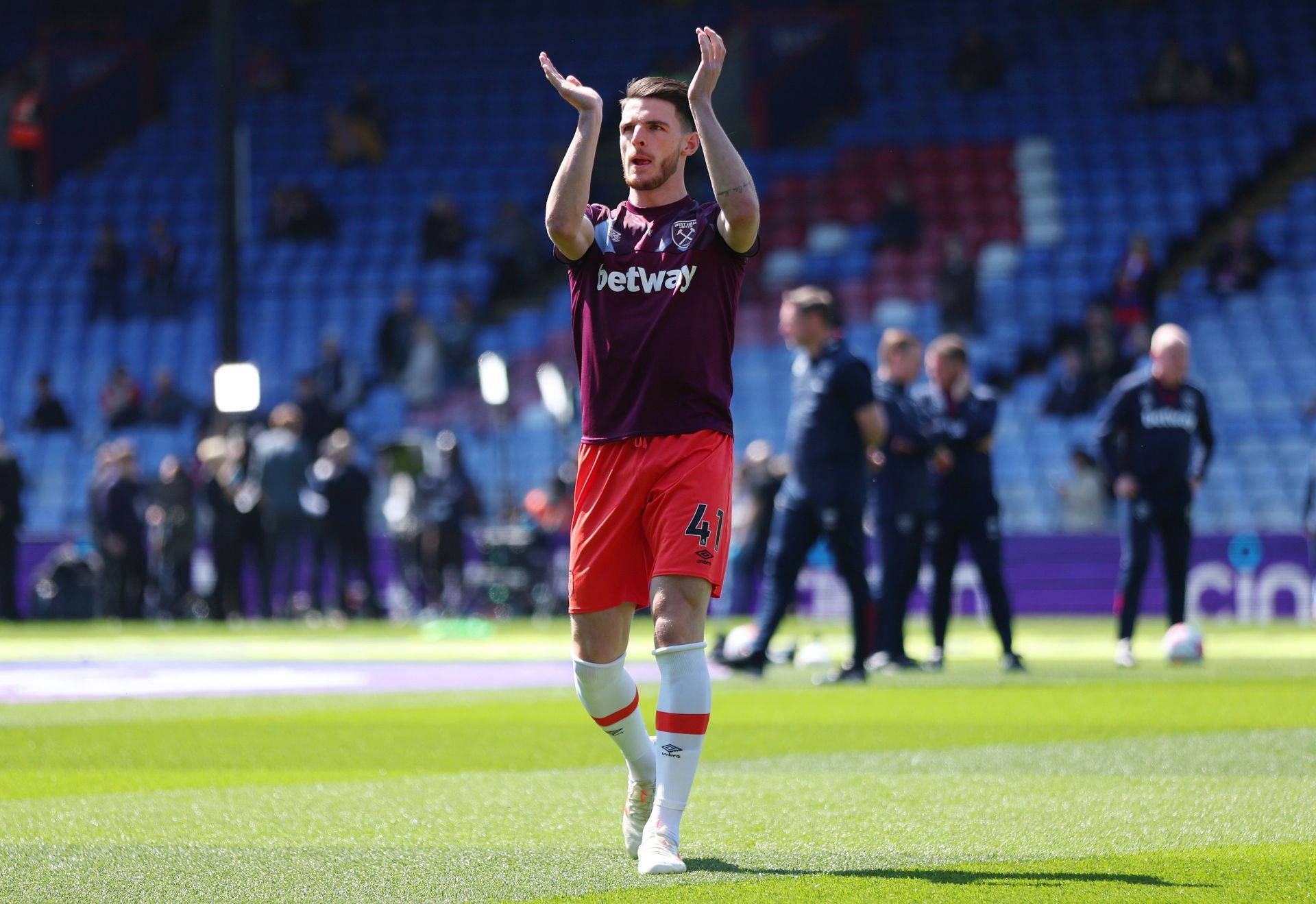 Declan Rice has admirers at Old Trafford.