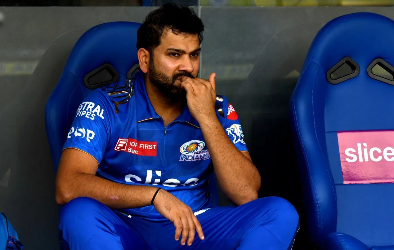 MI skipper Rohit Sharma bagged his second successive duck