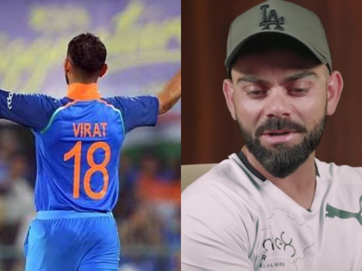 Virat Kohli jersey number 18