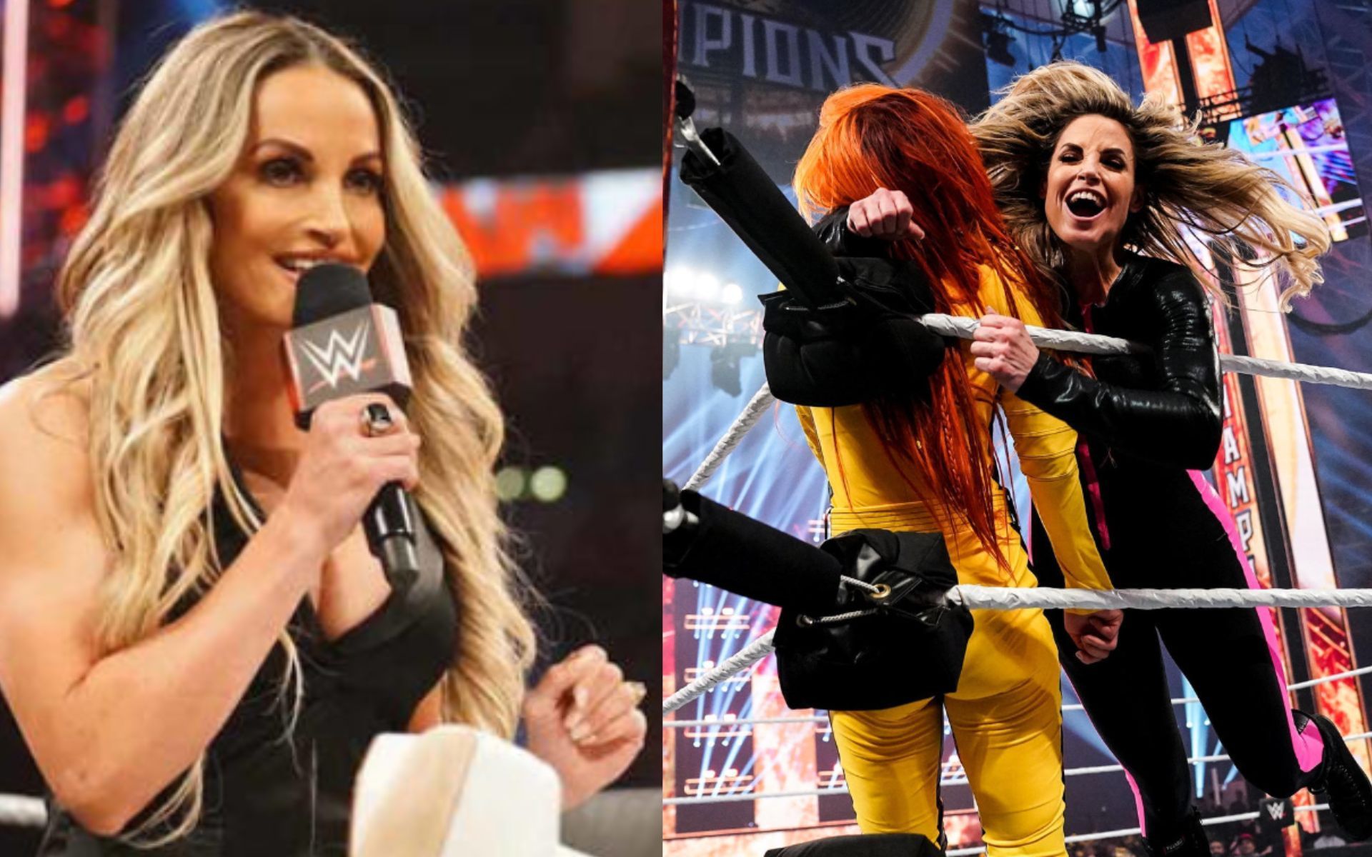 Trish Stratus is mentoring newly added RAW star amidst Becky Lynch feud