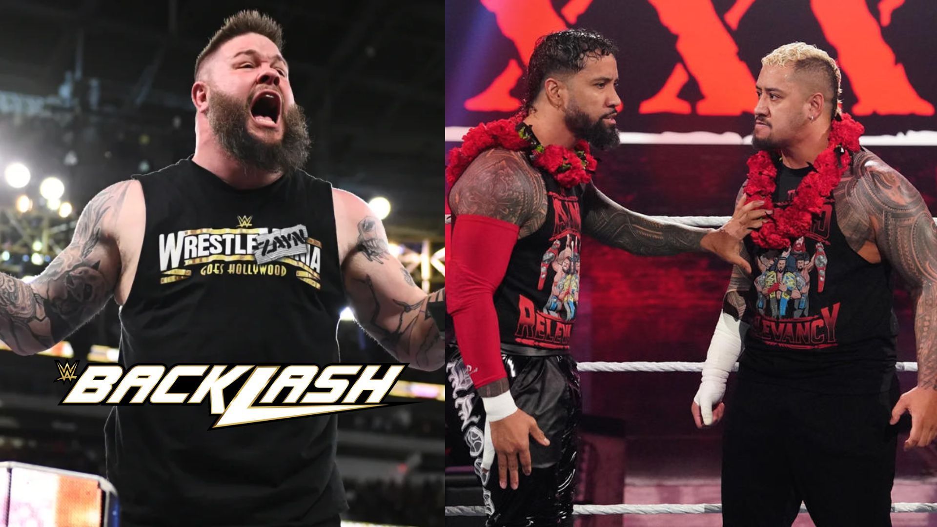 Kevin Owens; Jey Uso and Solo Sikoa