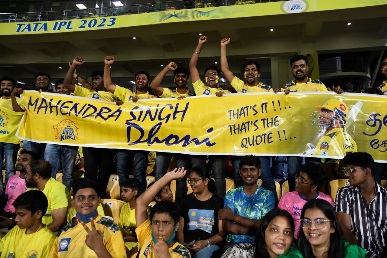 Under ‘Thala’, Chennai Super Kings finished second in the league stage in IPL 2023. (Pic: iplt20.com)