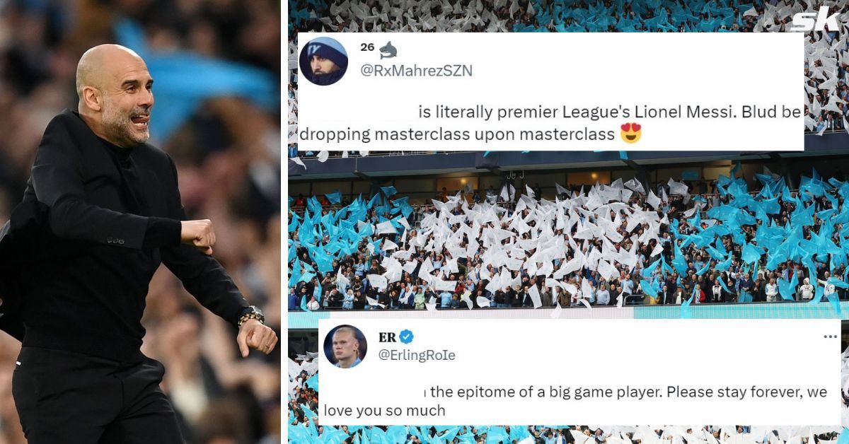 Fans compared Manchester City superstar to Lionel Messi