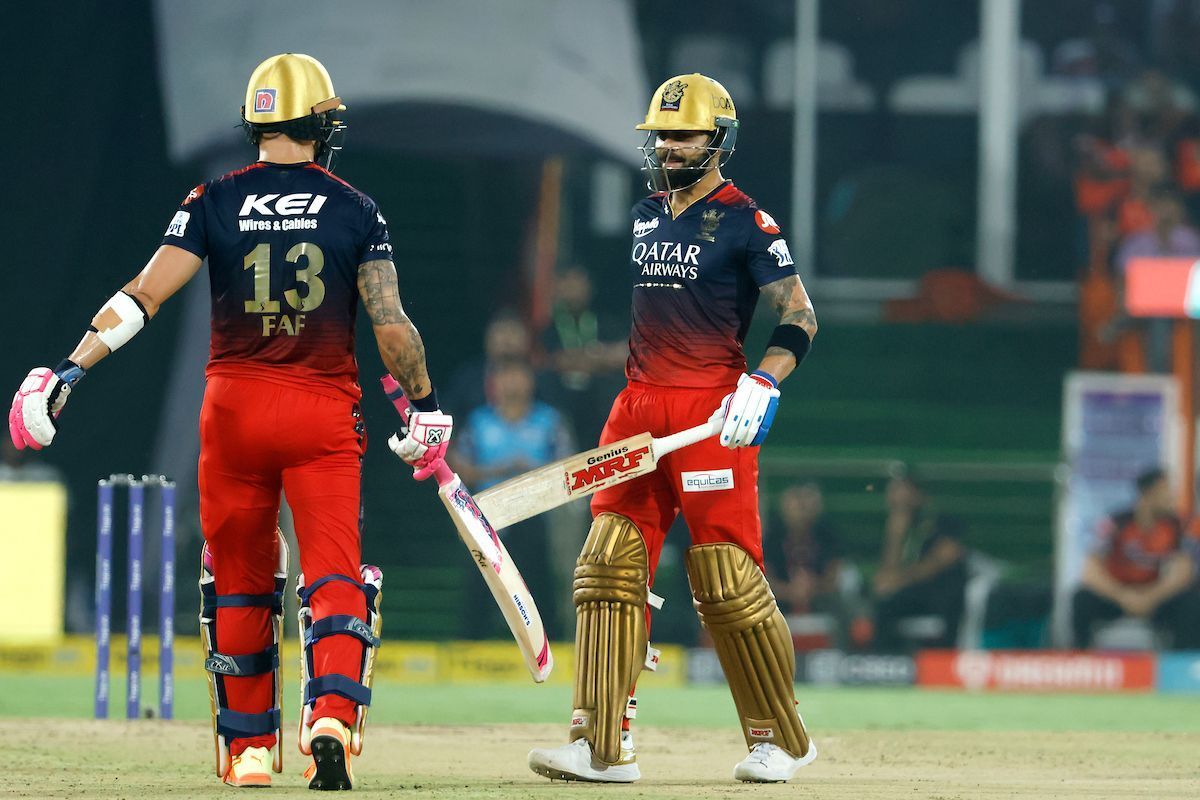 RCB dominated SRH and stay afloat in the season