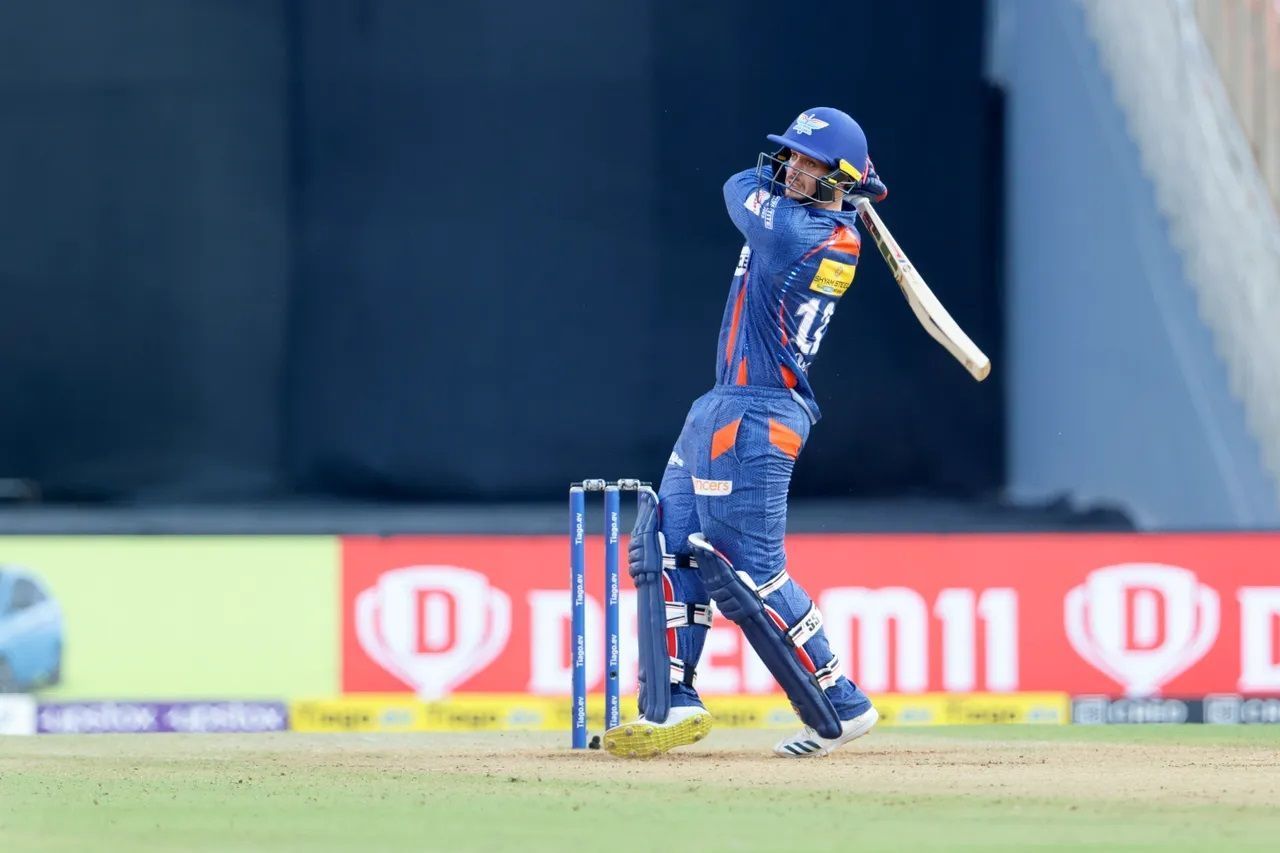 Quinton de Kock played a swashbuckling knock in his first outing of IPL 2023. [P/C: iplt20.com]