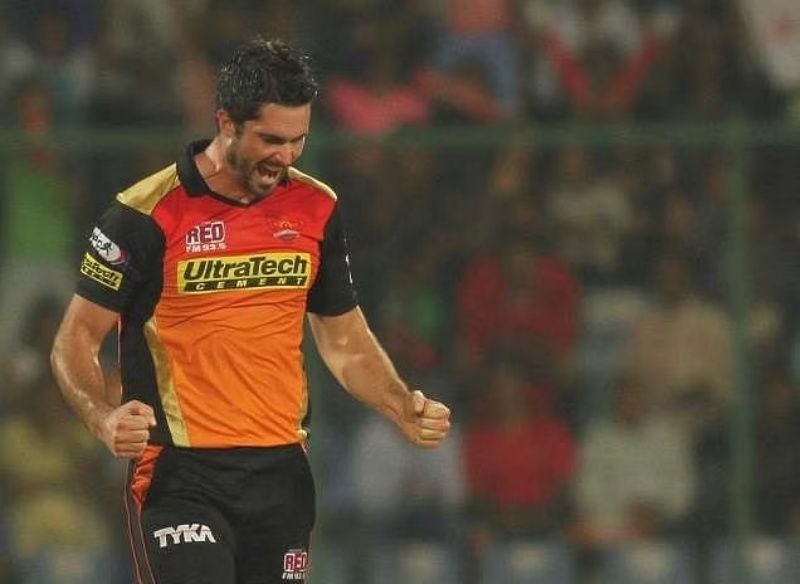 Ben Cutting was one of the heroes of SRH’s IPL 2016 triumph. (Pic: BCCI)