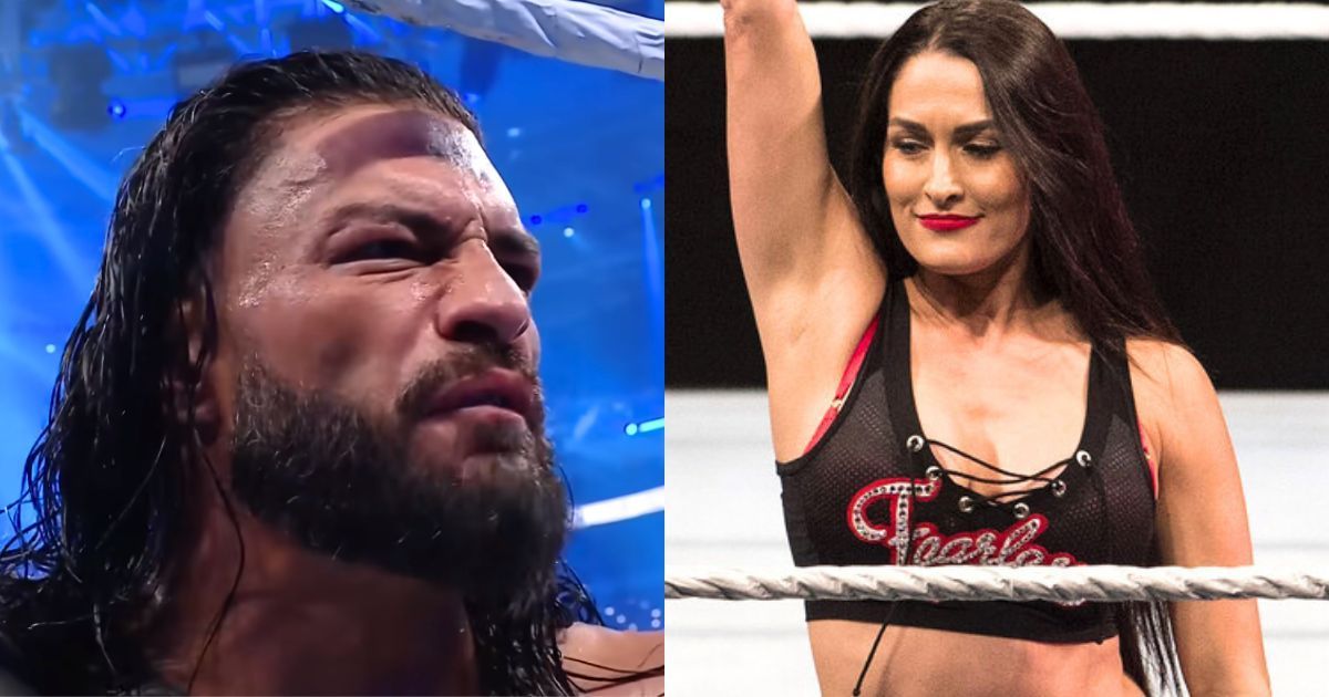 Roman Reigns and WWE Hall of Famer Nikki Bella.