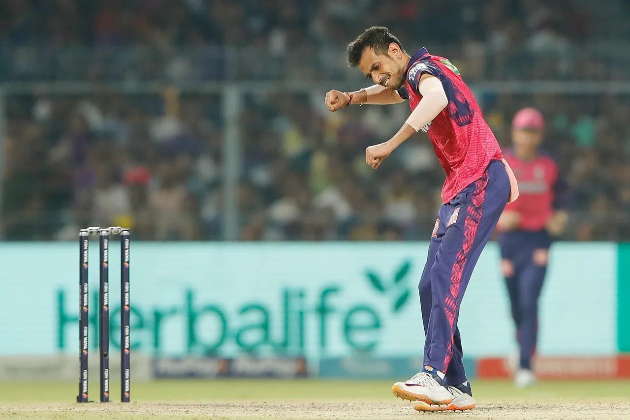 Yuzvendra Chahal ran through the KKR middle order. [P/C: iplt20.com]