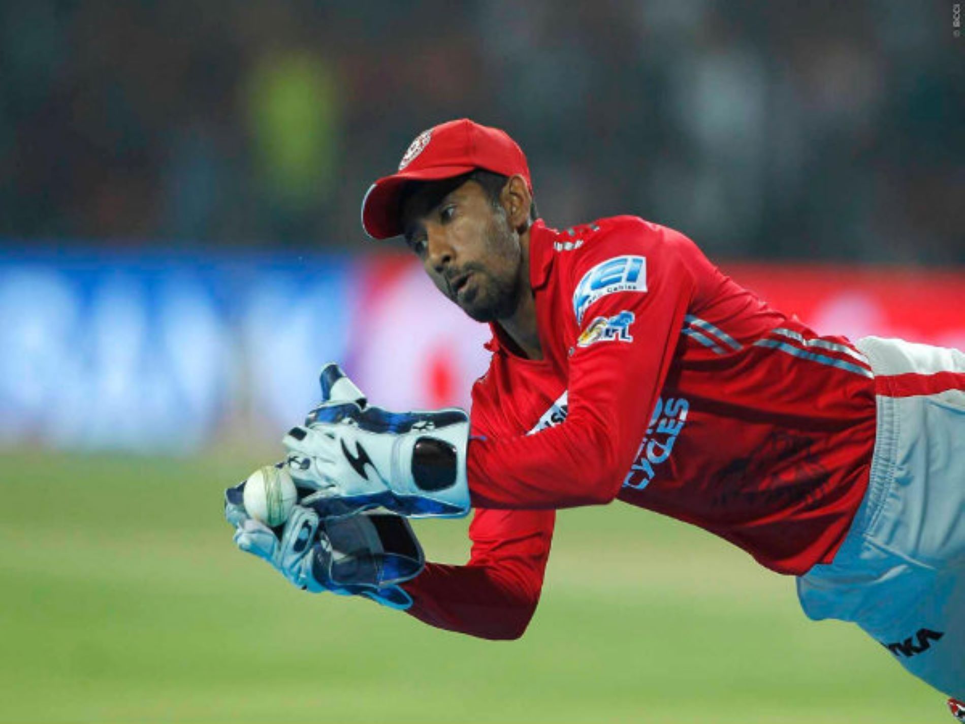 Saha has taken some of the best catches by a wicket keeper in IPL history