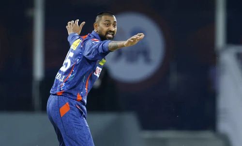 Krunal Pandya appealing vs SRH [IPLT20]