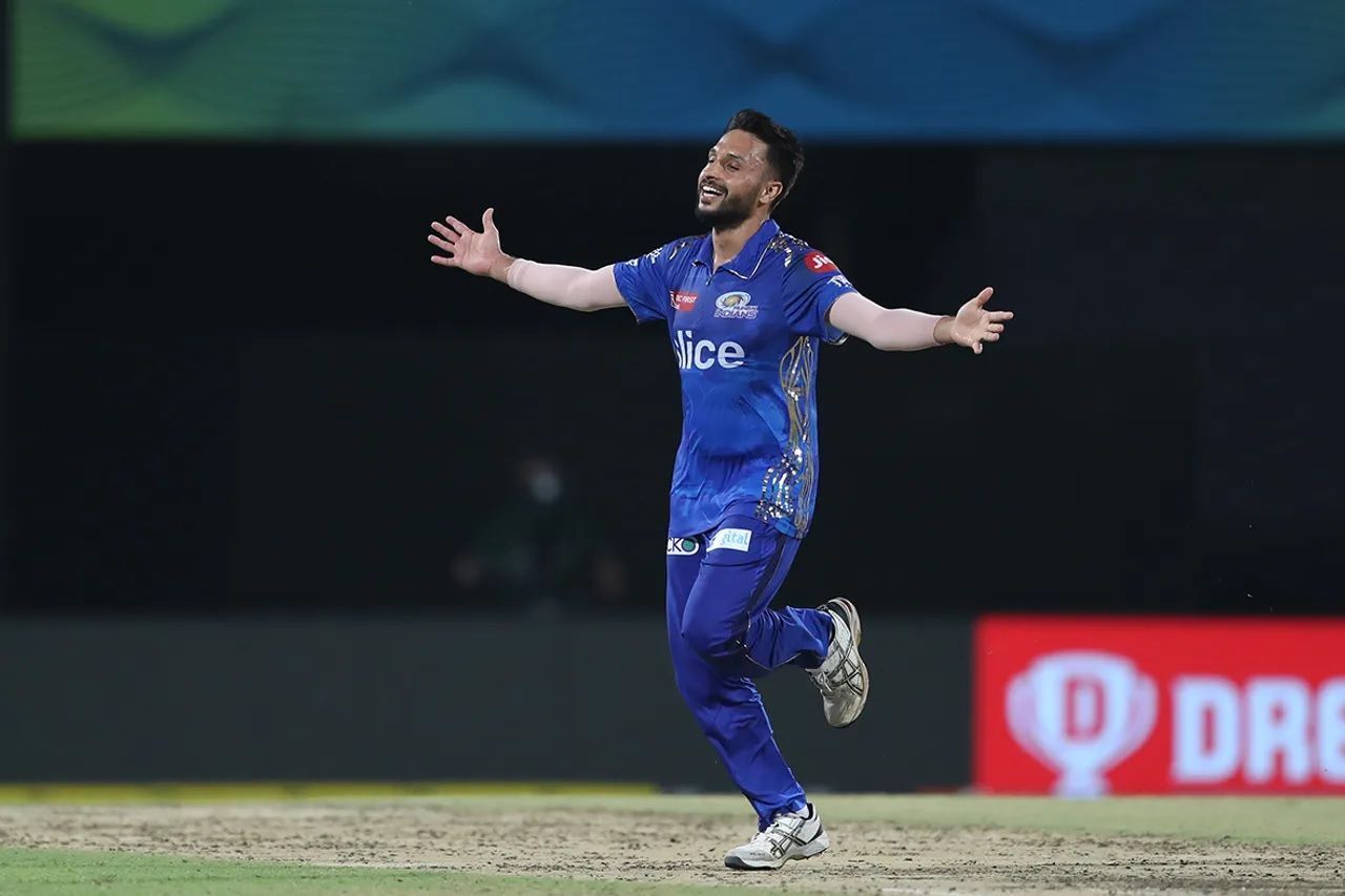 Akash Madhwal starred with the ball for the Mumbai Indians. [P/C: iplt20.com]
