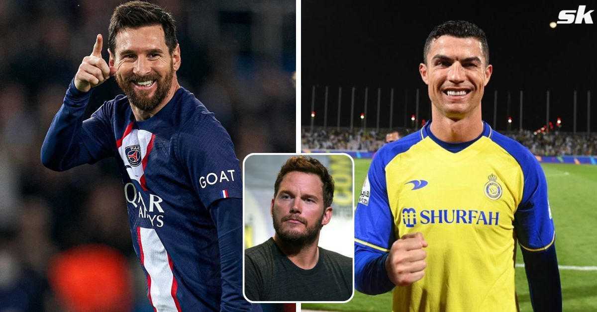 Chris Pratt makes his claim in the GOAT debate between Lionel Messi and Cristiano Ronaldo