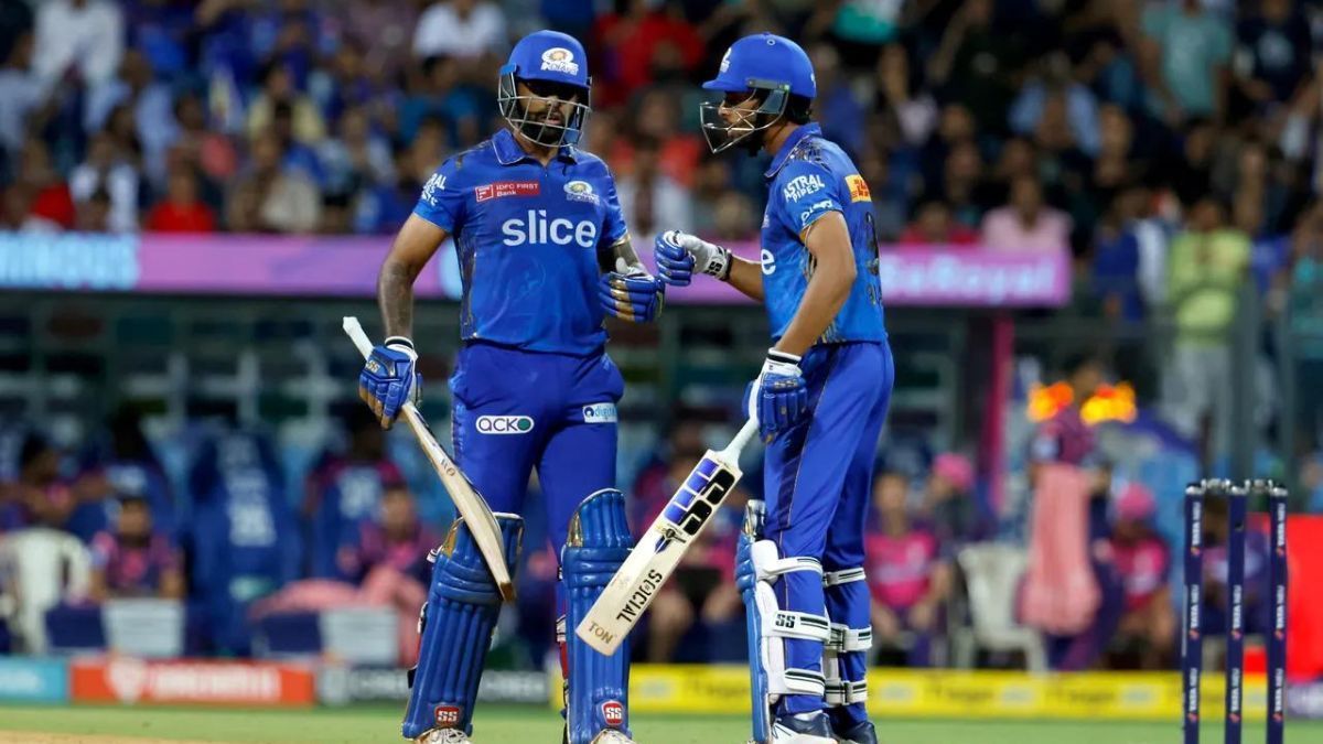 Suryakumar Yadav scores a half-century against Rajasthan Royals, Courtesy: Indian Premier League