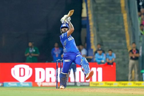 Suryakumar Yadav plays shots all around the ground. [P/C: iplt20.com]