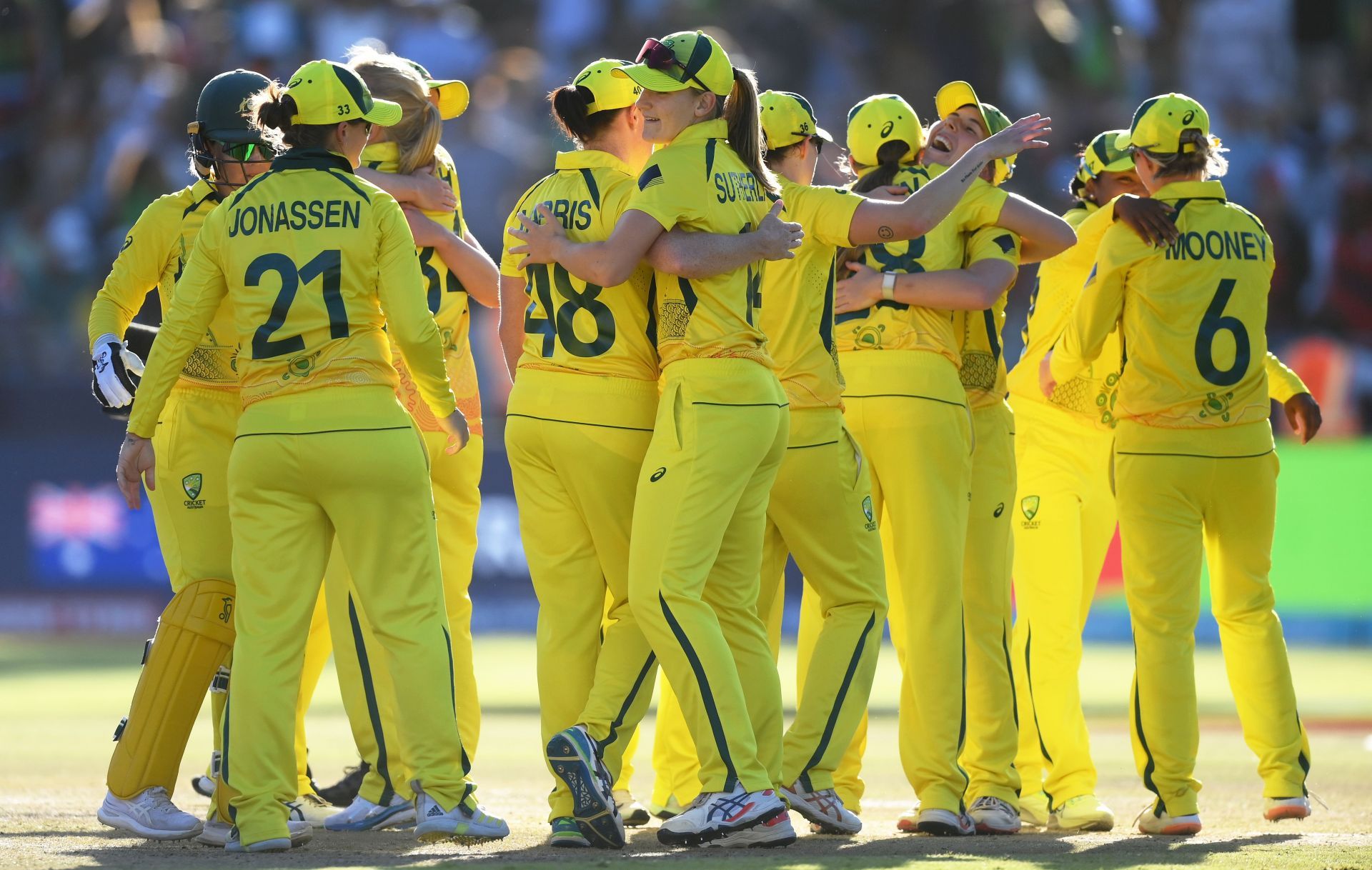 Australian women&#039;s team. (Credits: Getty)