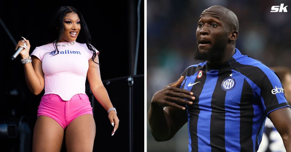 Lukaku was spotted with Megan Thee Stallion at Lautaro Martinez