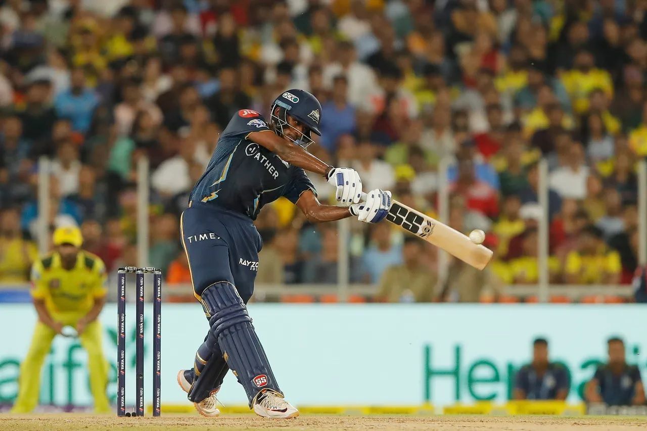 Sai Sudharsan top-scored for the Gujarat Titans with a 47-ball 96. [P/C: iplt20.com]