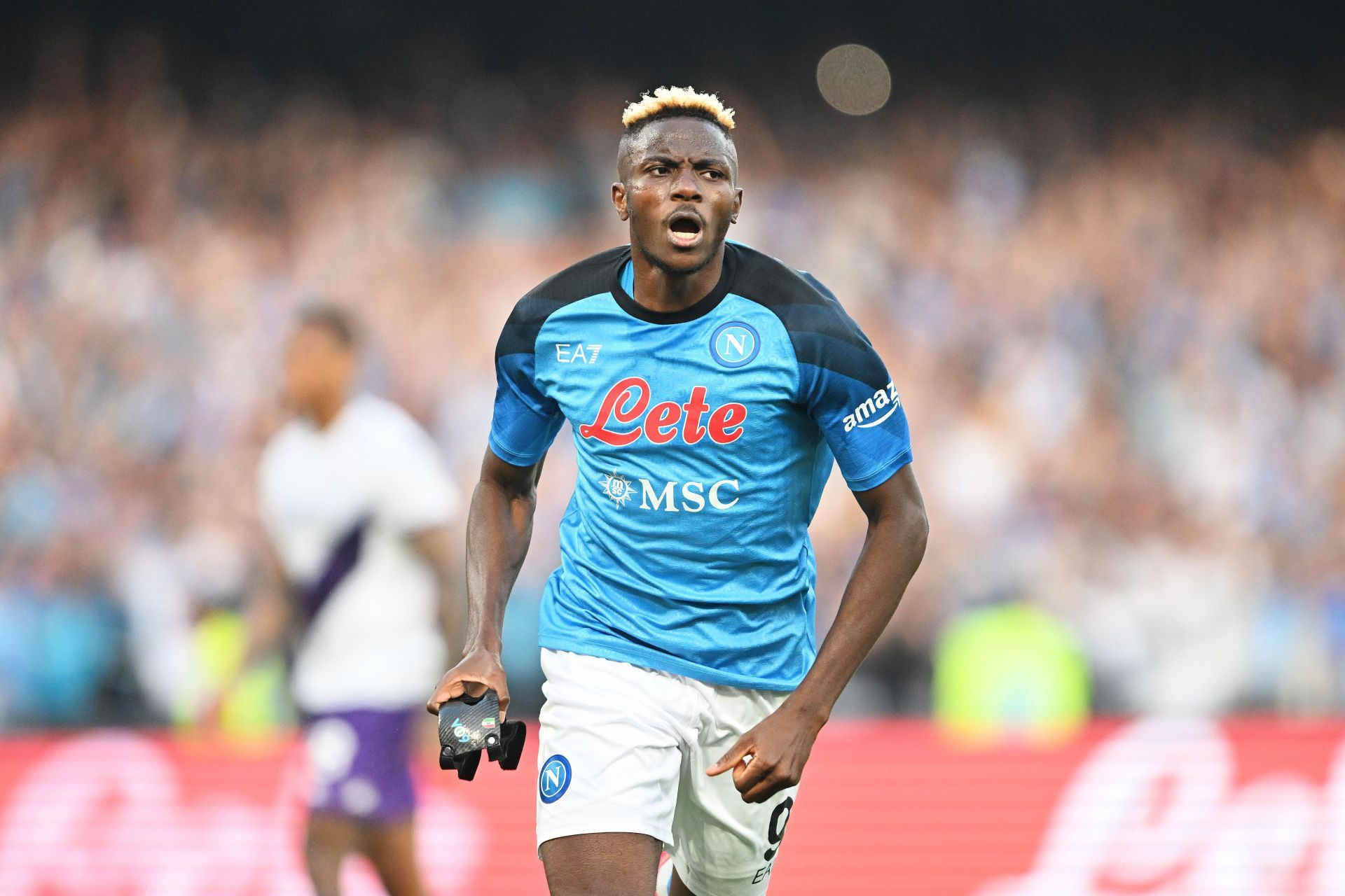 Victor Osimhen - SSC Napoli v ACF Fiorentina - Serie A 2023-23 campaign