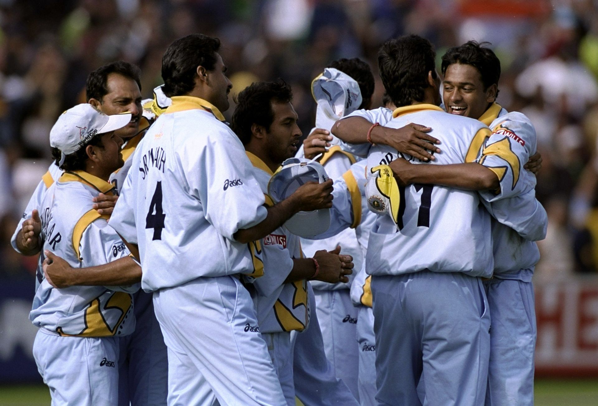 India beat England on reserve day during the 1999 World Cup. (Pic: Getty Images)