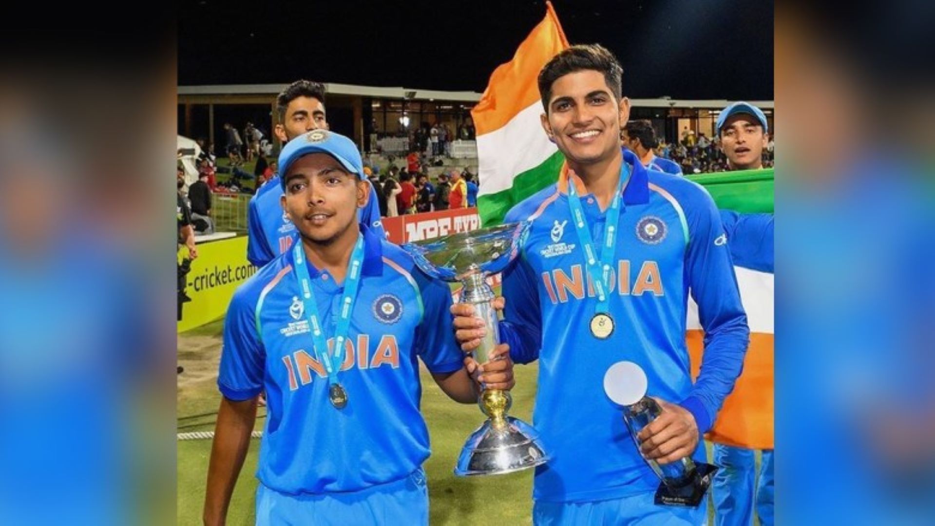 Shubman Gill and Prithvi Shaw