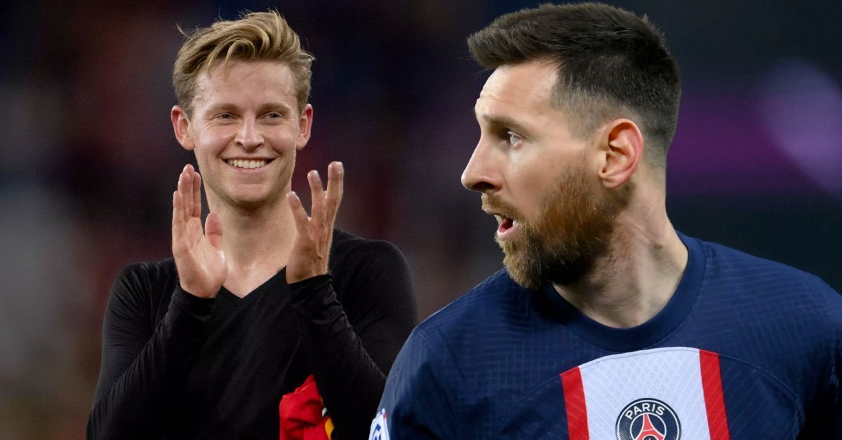 Frenkie de Jong comments on Lionel Messi