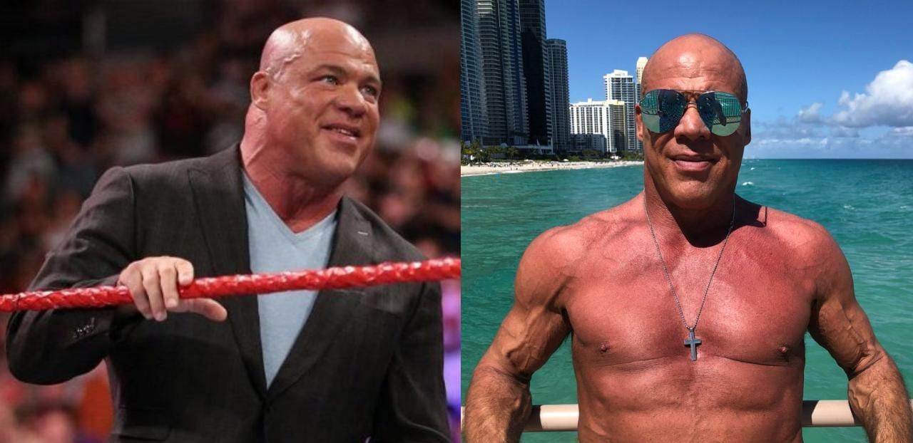 Kurt Angle is a former WWE Superstar