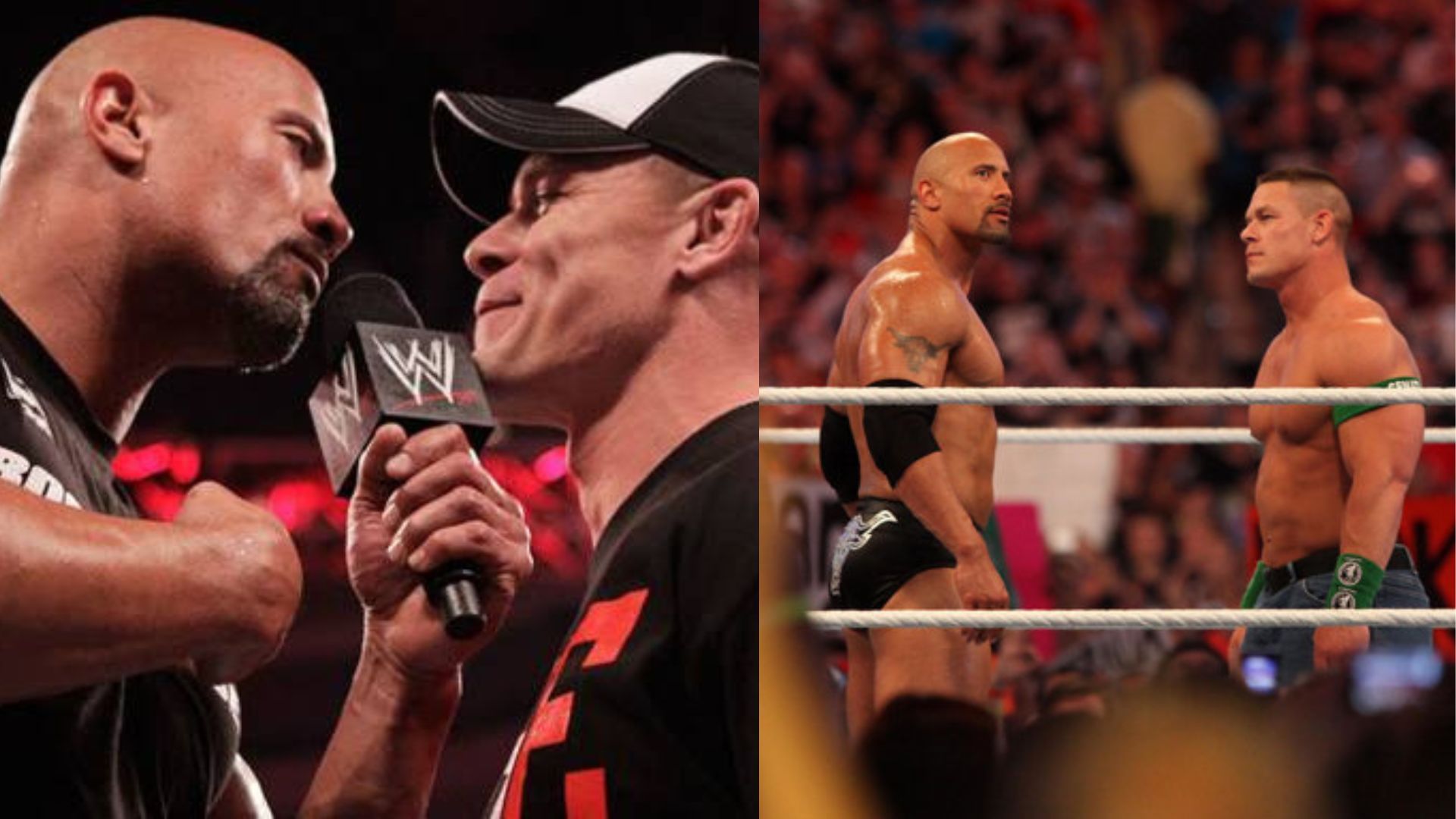 John Cena and The Rock are two generational icons of WWE