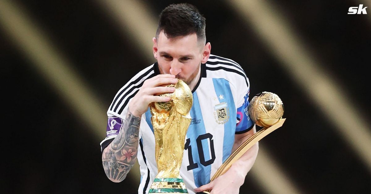 Messi his nation to their third World Cup title last year