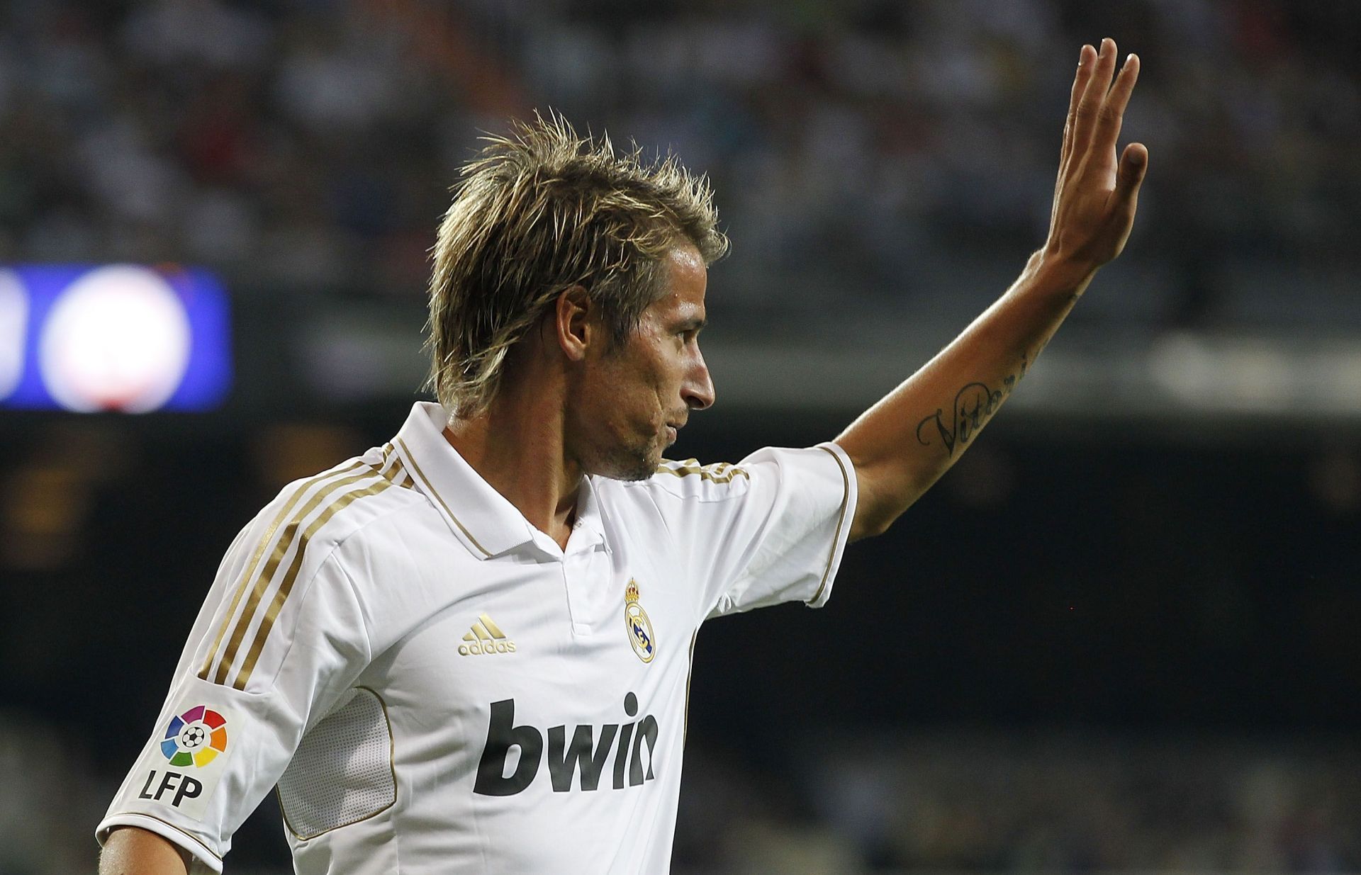 Fabio Coentrao in action